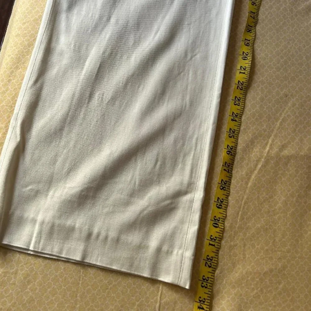 Massimo Dutti Viscose & Wool Blend Flowing Darted Wide Leg Trousers Size 10 NWT - Picture 15 of 15